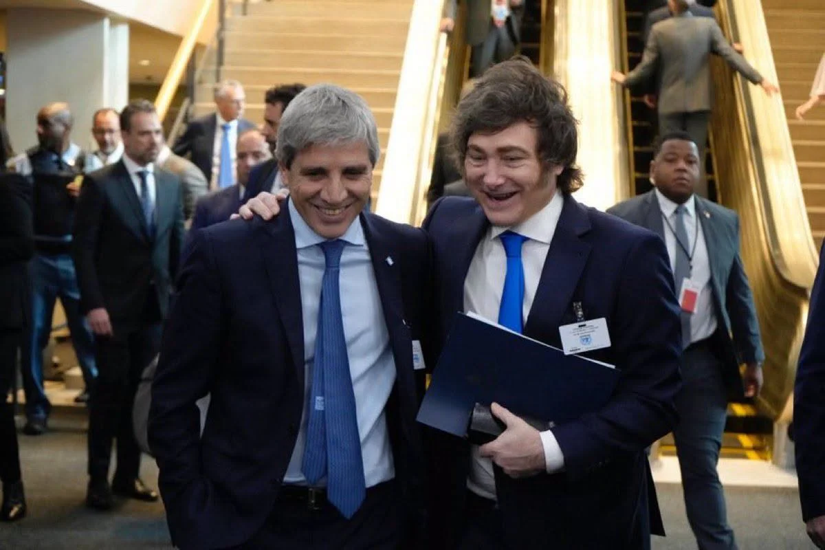 milei y caputo