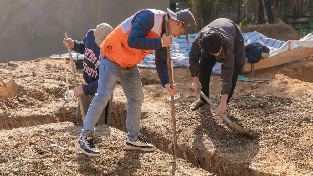 obreros construcción